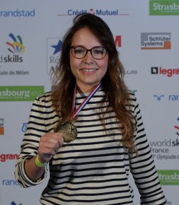 Concours Olympiades des Métiers : Justine Gaubert en pôle position !